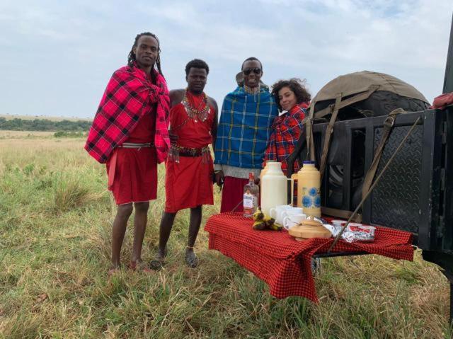 Maasai Homestay Camping Sekenani Ngoại thất bức ảnh